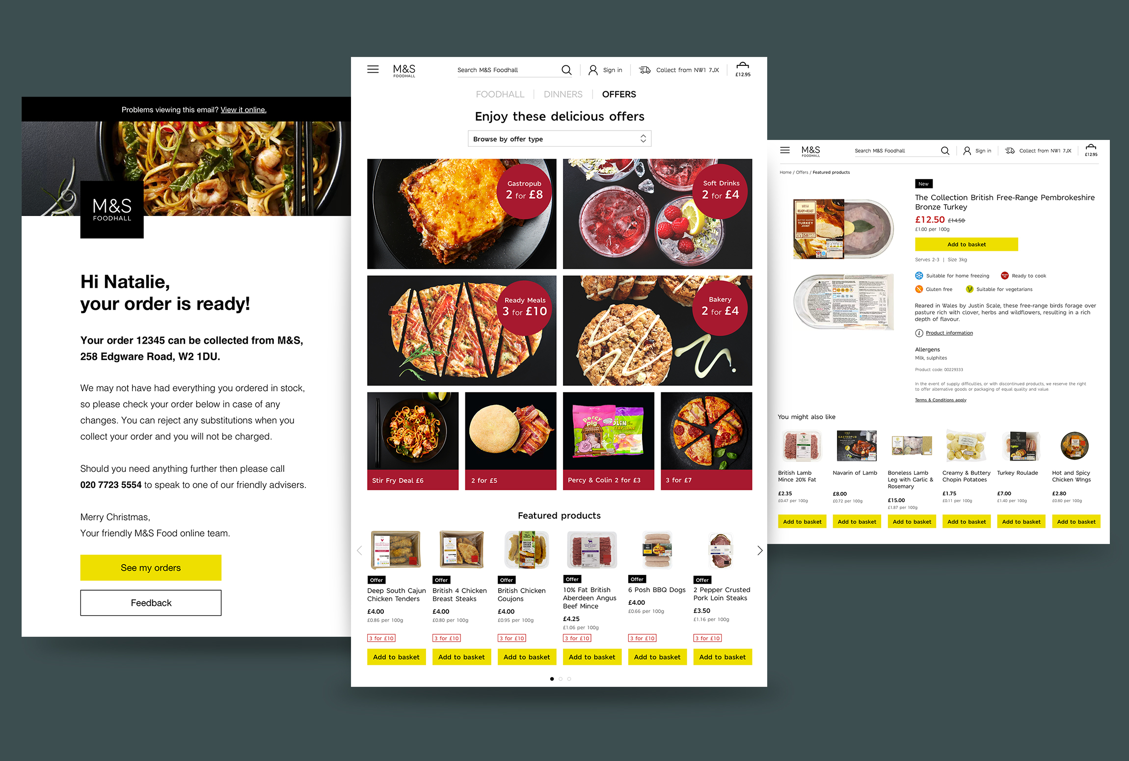 M&S Pages